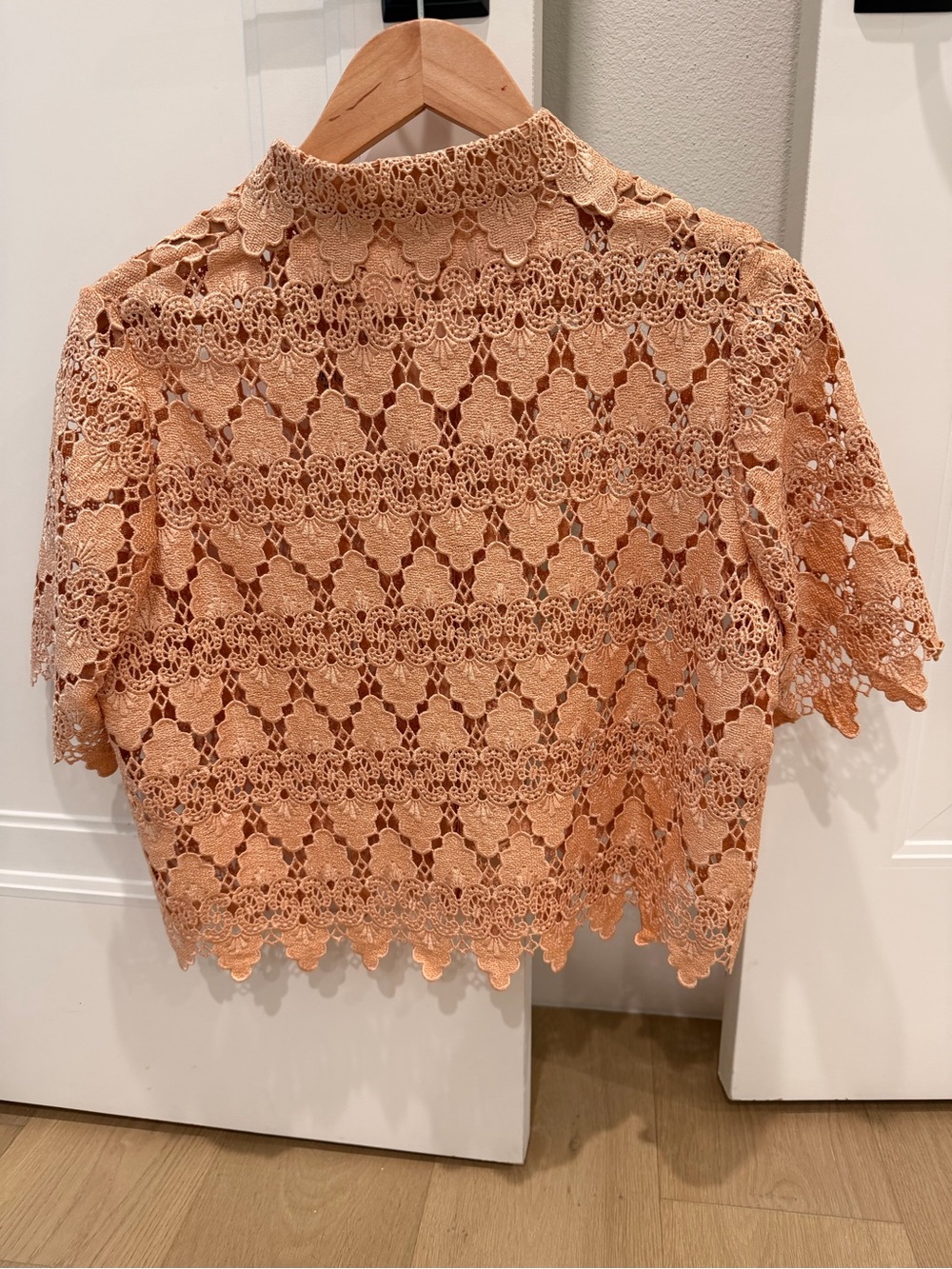 FRAME Lace button down NWT - Sz Sm - Picture 4 of 5